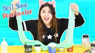 TESTING HAIR GEL FOR SLIME SOFTENER PART 3  best slime deactivator  Slimeatory 244 [upl. by Odarbil]