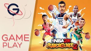 Nintendo Switch NBA 2K Playgrounds 2 Gameplay [upl. by Anilem]