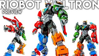 1000 Toys Voltron Legendary Defender RIOBOT VOLTRON PX Action Figure Preview Promo Shots [upl. by Halac]