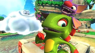 YookaLaylee 100 Walkthrough Part 1  World 1 Tribalstack Tropics 1 All Quills Pagies amp Secrets [upl. by Reggie]