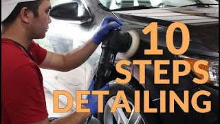 How to Camry Exterior Detailing Side Hustle Step by Step  VLOG [upl. by Abbey]