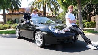 MY NEW CAR AT THE FAZE HOUSE LA [upl. by Austin]