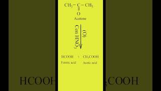 Oxidation of Acetone  Formic Acid amp Acetic Acid  Carbonyl Compounds cbseclass12  chemistry [upl. by Boor]