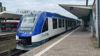 Vlog Nr5 Alstom Coradia Ilint DB Regio Start [upl. by Ivar87]