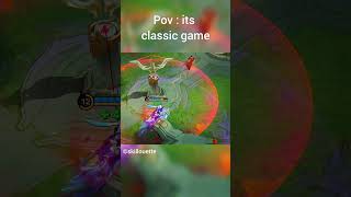 When Im playing classic lobby🗿 mobilelegends mobilelegendsbangbang mlbbcreatorcamp mobilelegend [upl. by Gnahc734]