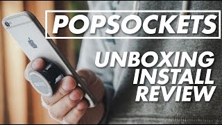 PopSocket UnboxingInstallReview [upl. by Friederike]