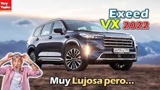 LUJOSA Exeed VX 2022 ¿Lo mismo o Mejor que CHERY  Vary Topics [upl. by Botnick541]