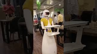 Robotic restaurant in prayagraj Allahabad Testy food [upl. by Remled]