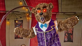 NEW FOR 2024 SPIRIT HALLOWEEN BARNABY THE BEAR ANIMATRONIC DEMO [upl. by Bathsheba]