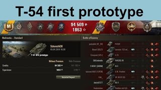 WoT  T54 first prototype  Last Man Standing  Gastreplay 065  Deutsch [upl. by Francklin]