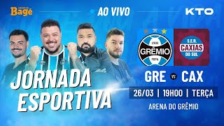 AO VIVOJORNADA DO BAGÉGRÊMIO X CAXIAS DIRETO DA ARENA [upl. by Elakram]