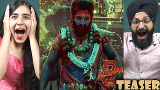 PUSHPA 2 THE RULE MASS TEASER REACTION  ALLU ARJUN  SUKUMAR  PARBRAHM SINGH [upl. by Taran]