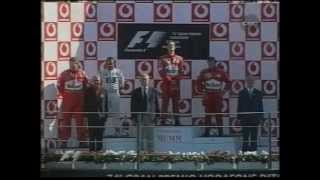 Michael Schumacher 2003 Monza podium [upl. by Darci]