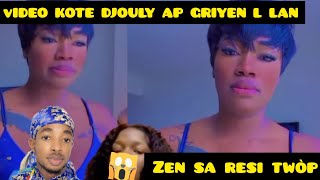 MEN ZEN  VIDEO kote DJOULY ap griyen tout bobori li deyoset fwa si pagen anyen ki k lavel [upl. by Arno529]