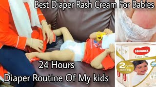 24 Hours With My kids \ Diaper Change Routine Mom Of 2  How to Change A Baby Diaper [upl. by Arait231]