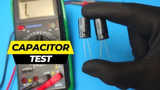 How To Test A Capacitor With A Multimeter StepByStep [upl. by Sheri256]