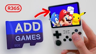 Download Games R36S  How To Add Games to R36S SD CARD  RESTORE GAME SD CARD [upl. by Zawde]