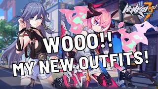 UNLOCKED Fu Huas Rustic Noir and Fervent Tempo Δ Outfit Honkai Impact 3rd [upl. by Fisher]