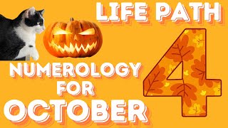 Life Path 4 October 2024 Numerology [upl. by Hacceber]