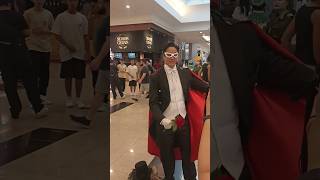 COSPLAY DO TUXEDO MASK DE SAILOR MOON NO GEEK DAY LONDRINA NORTE SHOPPING 2024 canaltriplog [upl. by Letsou]