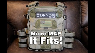 Solution Agilite Micro MAP Fitting to DFNDR Plate Carrier [upl. by Latta]