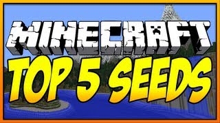 ✔ Minecraft Seeds  Top 5 Minecraft Seeds Minecraft 18 [upl. by Rohclem]