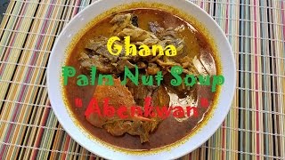 How to make Ghana Palm Nut Soup  Abenkwan [upl. by Junna]