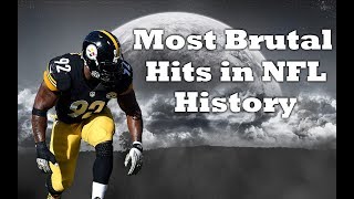 Most BRUTAL Hits in NFL History  quotSurvivalquot [upl. by Giah]