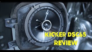 Kicker DSC65 Speakers Review [upl. by Halyak953]