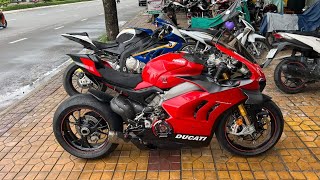 DUCATI V4S PANIGALE FULL ĐỒ CHƠI  BỂ CÁ  0949999775  VÕ VĂN TRẠNG  MOTOR CẦN THƠ [upl. by Ilah376]