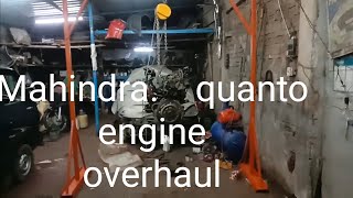 Mahindra Quanto Engine overhaul Mahindra quanto engine timing setting mahindra mahindaquanto [upl. by Nallij380]