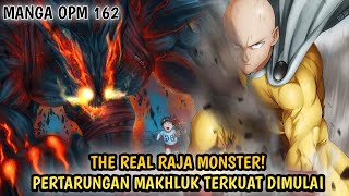 TERLALU KUAT SAITAMA MENGHAJAR GAROU TRANSFORM MONSTER  TAPI  MANGA OPM 162 [upl. by Aieki]