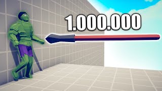 1000000 DAMAGE CROSSBOW vs UNITS  TABS  Totally Accurate Battle Simulator 2024 [upl. by Agni]