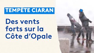 Tempête Ciaran  des rafales de vent historiques sur la Côte dOpale [upl. by Joub]