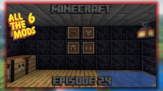 Minecraft All The Mods 6  Trying To Craft The MekaSuit Ep 24 [upl. by Nivre]