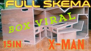 BOX XMAN 15in box speaker VIRAL BREWOG [upl. by Arramat]