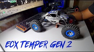 ECX Temper Gen 2  Maiden Run  First Impressions [upl. by Suoirred]