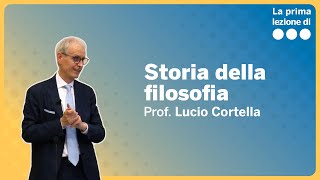 La prima lezione di Storia della Filosofia  Lucio Cortella [upl. by Aciamaj827]