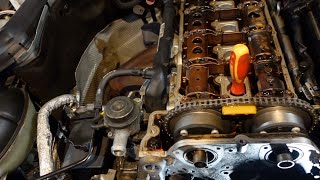 Mercedes C Class M271 how to replace timing chain PT 1 the best way [upl. by Nawed495]