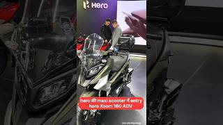 hero Xoom 160 Maxi scooter India😱 [upl. by Arrekahs]