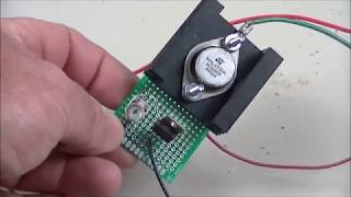 Adjustable LM317 High Powered Current Source [upl. by Ahsekel264]