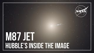 Hubble’s Inside The Image M87 Jet [upl. by Eimac]