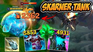 NOVO SKARNER REWORK FULL TANK COM 5 MIL DE VIDA   LEAGUE OF LEGENDS [upl. by Hoagland]