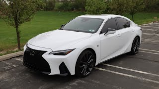 2022 Lexus IS350 F Sport AWD Review [upl. by Eleirbag]