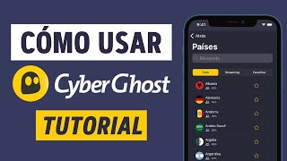 CÓMO USAR CYBERGHOST VPN 🔥 Tutorial para utilizar CyberGhost en cualquier dispositivo 👌 [upl. by Aneladgam609]