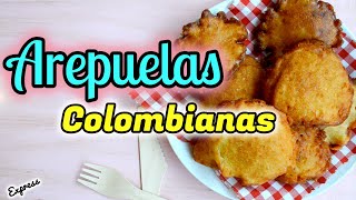 Cómo preparar AREPUELAS  Receta fácil de Arepuelas Colombianas  stayhome Cuarentena [upl. by Nawtna]