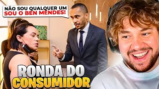 O BEN MENDES É UM SUPER HERÓI React  Ronda do Consumidor [upl. by Bozovich527]