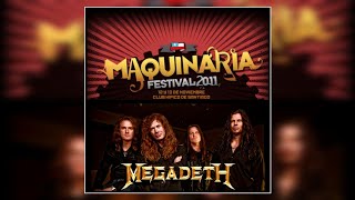 Megadeth  Angry Again Live at Maquinaria Festival Chile 2011 [upl. by Thema]