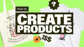 Create Your First Product  Detailed Printify Tutorial 2021 [upl. by Alaine]