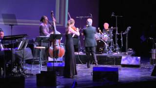 Madeleine Albright playing drums with Chris Botti 9262012 [upl. by Euqirrne]